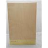 AFFILAUTENSILI MANZANESE 10 FOGLI DI IMPIALLACCIATURA DI LEGNO NAT. PER L'INTARSIO DI BETULLA 280 X 130 X 0,6 MM