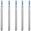 SagaSave 5pcs Jig Saw Lame Set per Metallo T Shank 5 HCS T318A Taglio Veloce