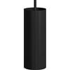 creative cables Tub-E14, tubo in metallo per faretto con portalampada doppia ghiera E14 - Nero
