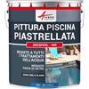 ARCANE INDUSTRIES Vernice per bordo piscina, per piastrelle della piscina - ARCAPOOL - 440-5 kg (fino a 15m² per 2 strati) Azzurro Cielo - RAL 5015