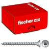 Fischer PowerFast II Viti Legno Truciolari Torx CTF 4,0x30 Filetto totale, Testa svasata piana, Rivestimento in Cera, 200 Pz
