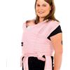 HUSTLE Koala Babycare Fascia Porta Neonato Regolabile e Unisex Marsupio Neonati Rosa
