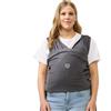 HUSTLE Koala Babycare Fascia Neonato porta bebè Cuddle Band 2.0 in cotone organico 15 kg Grigio