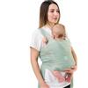 HUSTLE Koala Babycare Fascia Estiva Porta Bebè Traspirante per Esterno Regolabile 9kg Verde