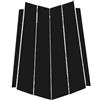 CLVCCZTZGW Adesivo Per Montante B E C In Fibra Di Carbonio Nero Lucido Per X1 E84 2009 2010 2011 2012 2013 2014 2015(Black)