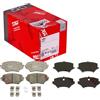TRW GDB3401 Kit pastiglie freno, Freno a disco