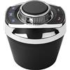 PolarLander Pulsante di controllo a forma di tazza multifunzione a otto tasti Pulsante di controllo del volante remoto wireless per auto universale per autoradio Android Sistema navigazione GPS con luce a LED