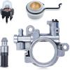 Mtanlo Pompa Olio Con Ingranaggio A Vite Senza Fine Per Stihl Ms290 Ms390 Ms310 Ms311 Ms391 Ms390 029 039 Motoseghe 1127 640 3204 1127 640 3200, con Bolle Olio Filtro a Benzina