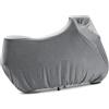 BIHEE BHIEE Telo Coprimoto Elastico per Interno - Stretch Traspirante Antipolvere per Garage, per Scooter e Moto, 245 x 104 x 125 cm, Grigio Chiné Chiaro