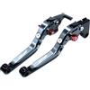 HUIKO Per HONDA CB599 CB600 HORNET CB900 Hornet 2002-2006 Leva Freno Frizione Estensibile Pieghevole Per Moto(Style-E)
