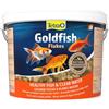 Tetra Goldfish Flakes - Mangime in fiocchi per tutti i pesci rossi e altri pesci d'acqua fredda - Secchio da 10 litri