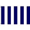 AZ FLAG Bandiera STRISCIE Azzurre E Bianche 150x90cm - Bandiera A Striscia Blu E Bianca 90 x 150 cm