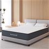 EffeZeta Materasso matrimoniale Balto 160x200x25 H cm. tessuto antibatterico