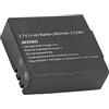 KIMISS Batteria Agli Ioni di Litio da 3.7 Batteria Agli Ioni di Litio da 3.33Wh 3.7V Batteria Nera da 3.7V 900Mah Batterie Originali per Fotocamera Sportiva per Fotocamera Sj4000 Sj5000
