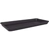 Artevasi Venezia - Sottovaso Rettangolare, Antracite, XL (‎90 x 36 x 5.7 cm)