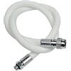 Best Divers Miflex Frusta, 90 cm, 3/8 Jacket Xtreme, Bianco
