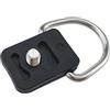 WOVEBIUS Canoa Kayak in acciaio inossidabile D-Ring pesca Rigging con vite