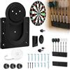 Ptyism 22 Pezzi Supporto per Freccette a Parete(Con Porta-Dardi, Viti, Chiodi, Ecc) Dartboard Wall Mount per Giochi di Freccette in Acciaio, Accessori per Freccettes