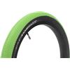 KHEbikes Pneumatici KHE Acme BMX 20 pollici x 2,40 - 0,77 kg - tallone in acciaio - nero con battistrada verde brillante - Street, Park & Flatland