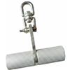 Fxzqgnh Maniglia Lat Machine a 1 Mano Struttura Compatta Impugnatura Pulley Singola Rotazione Fluida Accessorio Cavi per Allenamento Potenza , Argento