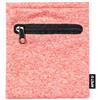 BLUECHOLON Polsino sportivo per chiavi, borsa per polso RPET riciclato (rosso)