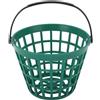 Lxwraptorial Cestino per palline da golf, contenitore per palline da golf con maniglia, secchio impilabile in nylon e plastica per driving range e simulatore di golf, leggero e antiscivolo (Può contenere fino a