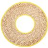 SECFOU Cappello Leggero Ampia Falda Protezione e Traspirante con Parasole per Rigido in Paglia di Grano Solare Previene Scottature Colore Casuale Casco per Ciclismo e