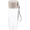 LABRIMP Borraccia Sportiva da 600ml in As e Pp Beige, Resistente alle Perdite e Portatile Filtro per Tè, per Campeggio e Fitness