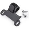 BildeeMait Supporto a clip per pompa da bicicletta a basso peso per gonfiatore montato su telaio con cinghia ergonomica e corpo staffa in plastica