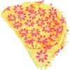 Healeved Cuffia da Nuoto Donna Doppio Strato Petali a Fiore Giallo, Protezione Chioma e Comfort Fit per Spa e Eventi Retrò