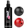 Generic Kit detergente per Palle da Bowling- Spray per la rimozione delle Macchie da 100 ml, Soluzione per la rimozione di Macchie di Olio Profondo sulle Piste, Liquido Professionale per la Cura delle attrez