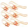 EXAOMBLE 6 Unitá Tappanaso in Silicone con Cinturino Elastico Resistente per Nuoto Adulti e Accessorio Morbido e Confortevole per Piscina e Sport Acquatici