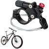 Generic Blocco per mountain bike a distanza, in lega di alluminio, interruttore di comando via cavo, struttura resistente e leggera | Accessorio regolabile per bicicletta, per trail