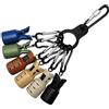 Generic Squid Jig Hook Protector - Protezione per ami da pesca con moschettone, copertura di sicurezza versatile per l'organizzazione degli appassionati