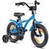 PROMETHEUS BICYCLES bicicletta bambina 4 anni bici per bambini bici bambina bambino 14 pollici bimba con rotelle e freno contropedale Blu