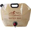 Generico Borsa per Acqua da Campeggio 8 Litri, Borsa per Acqua Potabile Riutilizzabile, Contenitore Ṕer Ácqua Addensato Pieghevole, Sacca D'àcqua Zaino, B́Orsa Idratazione All'aperto, di Idr