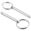 WOVEBIUS 2 cerniere a sgancio rapido in acciaio inox 316, 5 x 51 mm