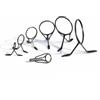 Generic SeaGuide ABTDG40 - Set di 7 anelli in acciaio nero, guida ABSDT, guida superiore, componenti per la costruzione, accessori fai da te (Top12TubeID3,4 mm)