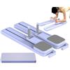 Generic Tavola pieghevole per pilates, attrezzatura per allenamento muscolare addominali, balance board, pilates, per yoga, camera da , casa, palestra, ufficio, soggiorno, studio, fitness