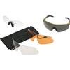 blntackle76 Set Swiss Eye® Raptor con clip adattatore per la correzione degli occhiali balistici, occhiali da tiro, occhiali sportivi, lenti intercambiabili, swissey®, colore a scelta