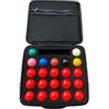Generic Custodia per palline da biliardo, scatola da viaggio con tracolla, borsa per riporre palline da biliardo, per tornei di club, viaggi, interni ed esterni