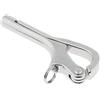 WOVEBIUS Gancio per pellicano in acciaio inox 316 da 10,2 cm/15,2 cm, adatto per guida di protezione per barche marine, 130 mm