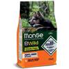 Monge BWild Puppy & Junior Anatra e Patate - Crocchette Grain Free - 12 kg