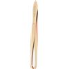 INDUSTRIAS BETER Beter Pinzetta Dorata Punta Inclinata | Professionale per Epilazione Sopracciglia | 7,8 cm