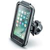 INTERPHONE CellularLine SMIPHONE8 | Supporto da Manubrio Moto per Cellulare Dedicato Iphone8 Iphone7 - Impermeabile