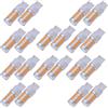 SODIAL 20x 7440,Lampadine A LED T20 Giallo 900 Lumens Segnali di Svolta Supe3268