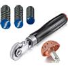 SODIAL 32 Pezzi Kit di Attrezzi per Toppe per Riparazione Pneumatici, Rullo per To1832
