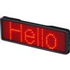 SODIAL 3X Bluetooth LED Nome Badge Ricaricabile Segnale Luminoso Display Un Scorri8621