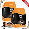 Pop Caffè (50 100 200 300 . . . 1200) Capsule Caffè Pop UnoSystem MokaUno Miscela Intenso