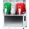 Egram Granitore Professionale BLIZZARD3 - Granite, Sorbetti, Specialità Fredde - Vasca Tripla Capacità lt 11 + 11 + 11